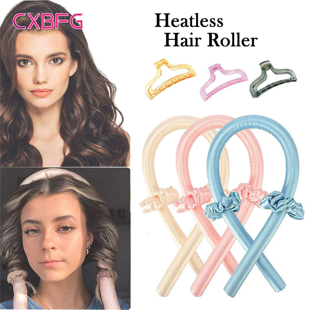 Beauté et soin été — serre-tête boucleur sans chaleur accessoires coiffure et bien-être