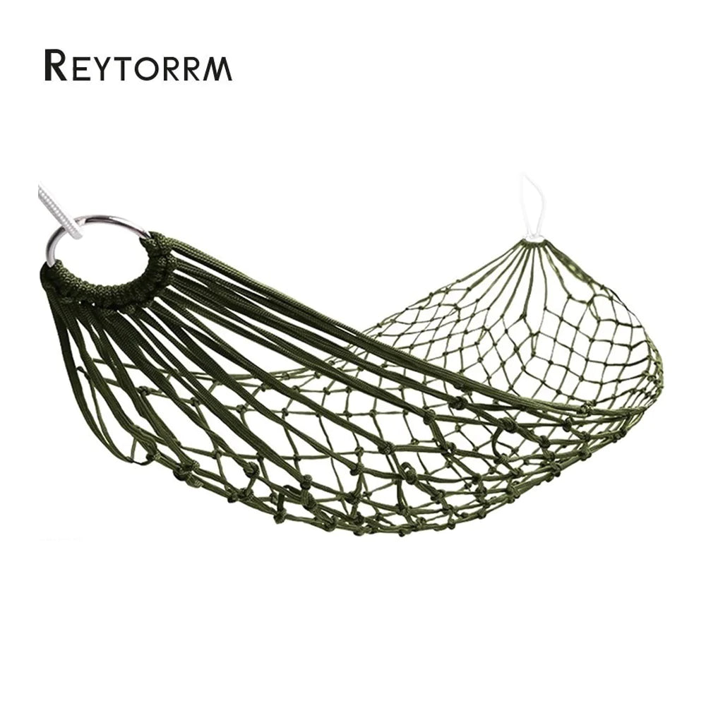 Jardin et terrasse été — hamac portable nylon détente plein air mobilier extérieur