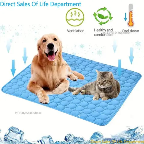 Animaux de compagnie été — tapis rafraîchissant chien chat accessoires anti-chaleur pour animaux