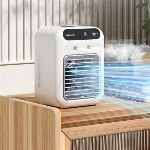 Mini refroidisseur d'air portable USB – design compact été