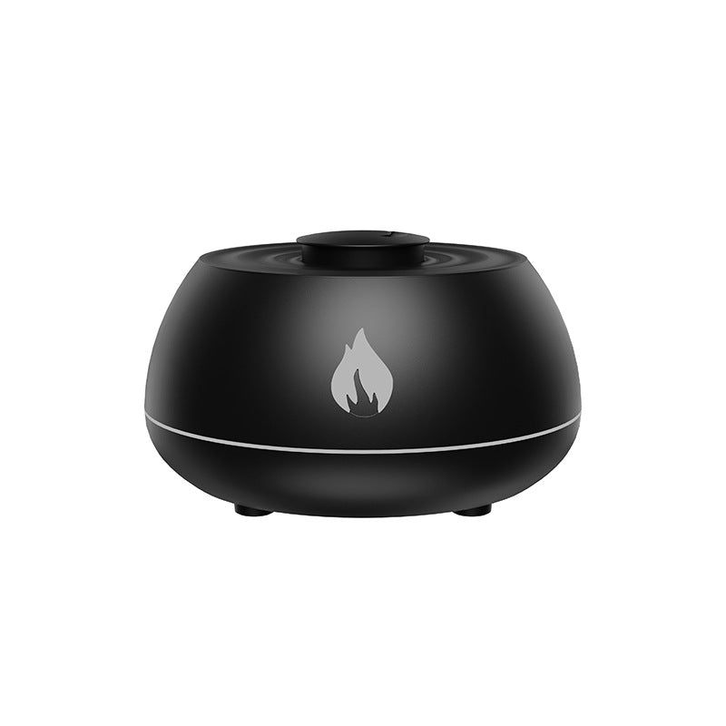 Diffuseur effet flamme USB coloris noir