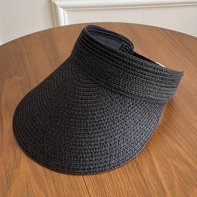 Casquette Visière UV Anti-Soleil Pliable Légère Plage Randonnée Sport