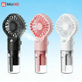 Ventilateur Brumisateur Portable USB 3-en-1 Fraîcheur Immédiate Canicule