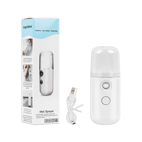 Brumisateur Visage Nano USB Rechargeable Hydratation Instantanée Soin Peau