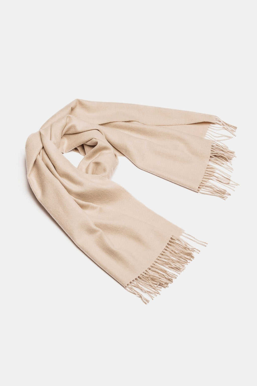 Étole ALPAKA 100 % baby alpaga à franges — vue produit